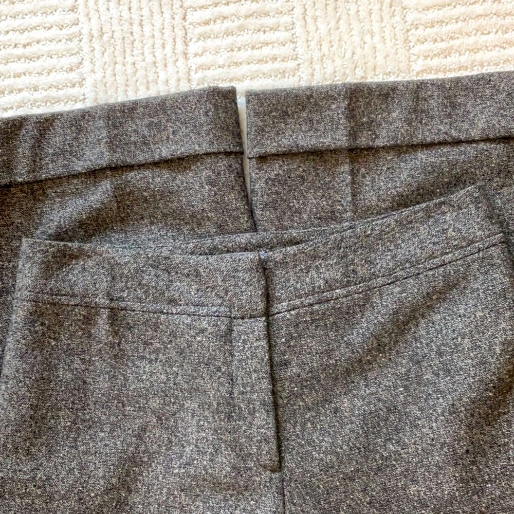 Vintage Ann Taylor Petite Tweed Trousers 4P - Picture 3 of 9
